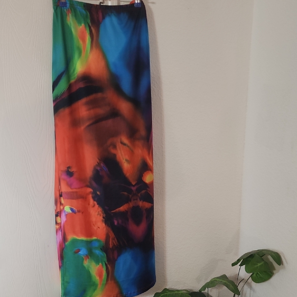 SHEIN Multicolor Maxi Skirt
